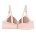 thumbnail image 4 of Sevevn Women's Solid Color Seamless Nude Lifting Soft Support Bra For Women Everyday Bras Pink M Deal of the Week, 4 of 4