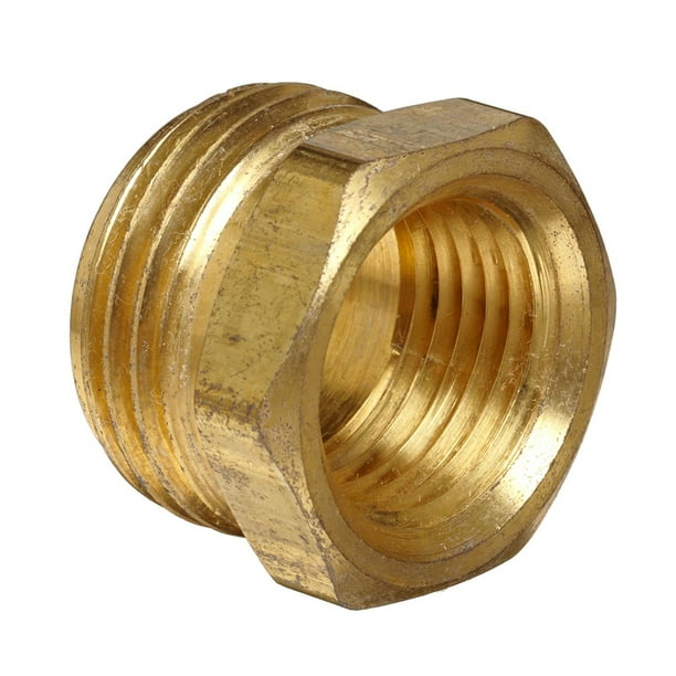 Yesbay Durable Metal Brass 3 4 Inch Male To 1 2 Inch Female Pipe Fitting Adapter Screw Walmart Com