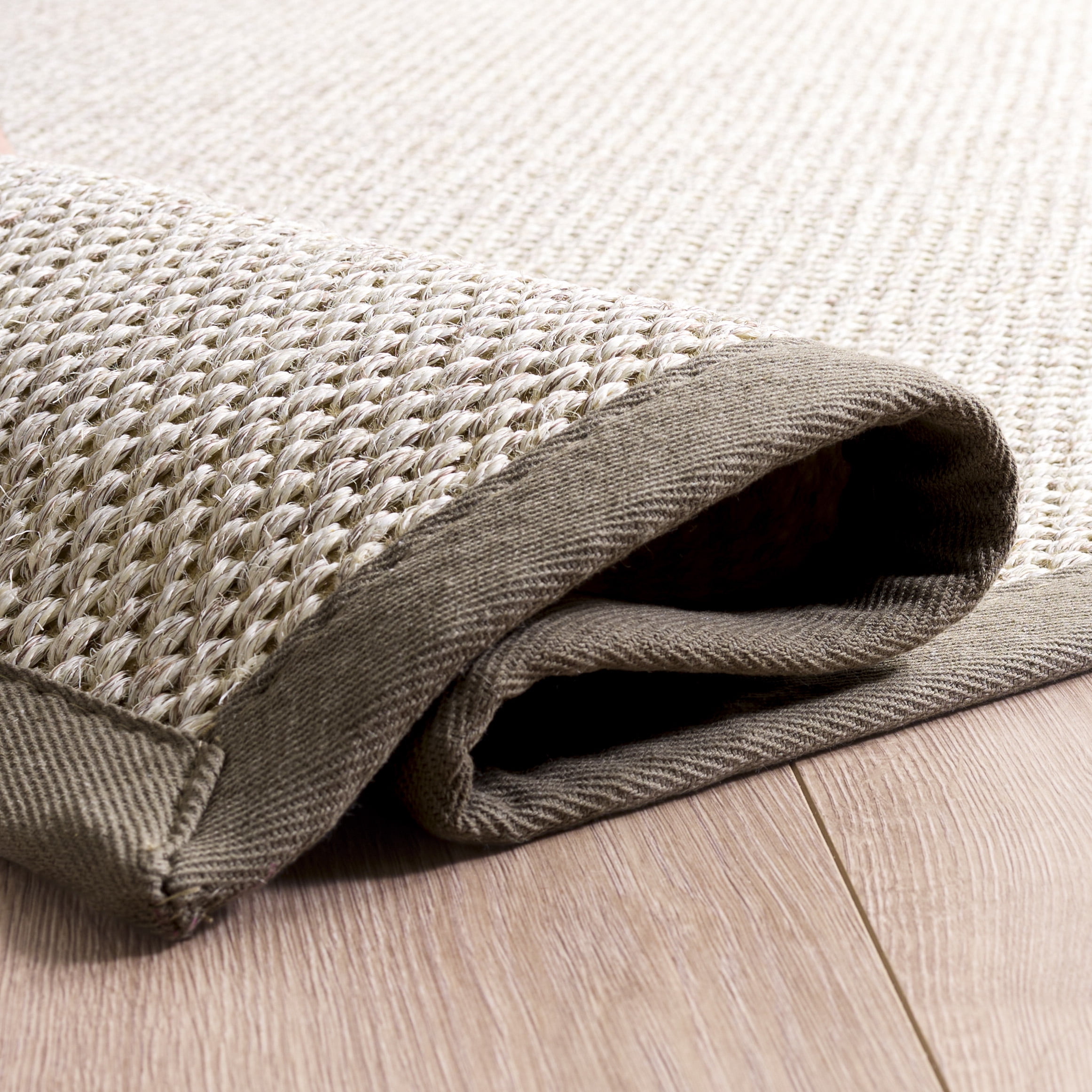 Safavieh Natural Fiber Kentigern Solid Area Rug, Marble/Khaki, 11' x 15'