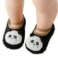 thumbnail image 3 of WERYOUNG Infant Boys Girls Baby Socks Shoes Toddler Shoes Floor Socks Shoes Cartoon Bear Outwear, Black, 3-4 Years, 3 of 5