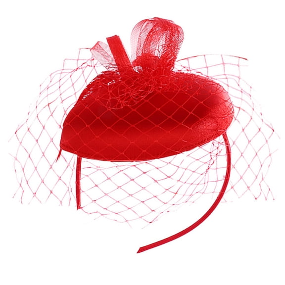1pc Beret Hat for Cocktail Tea Party with Headdress Headpiece Hair Accessory