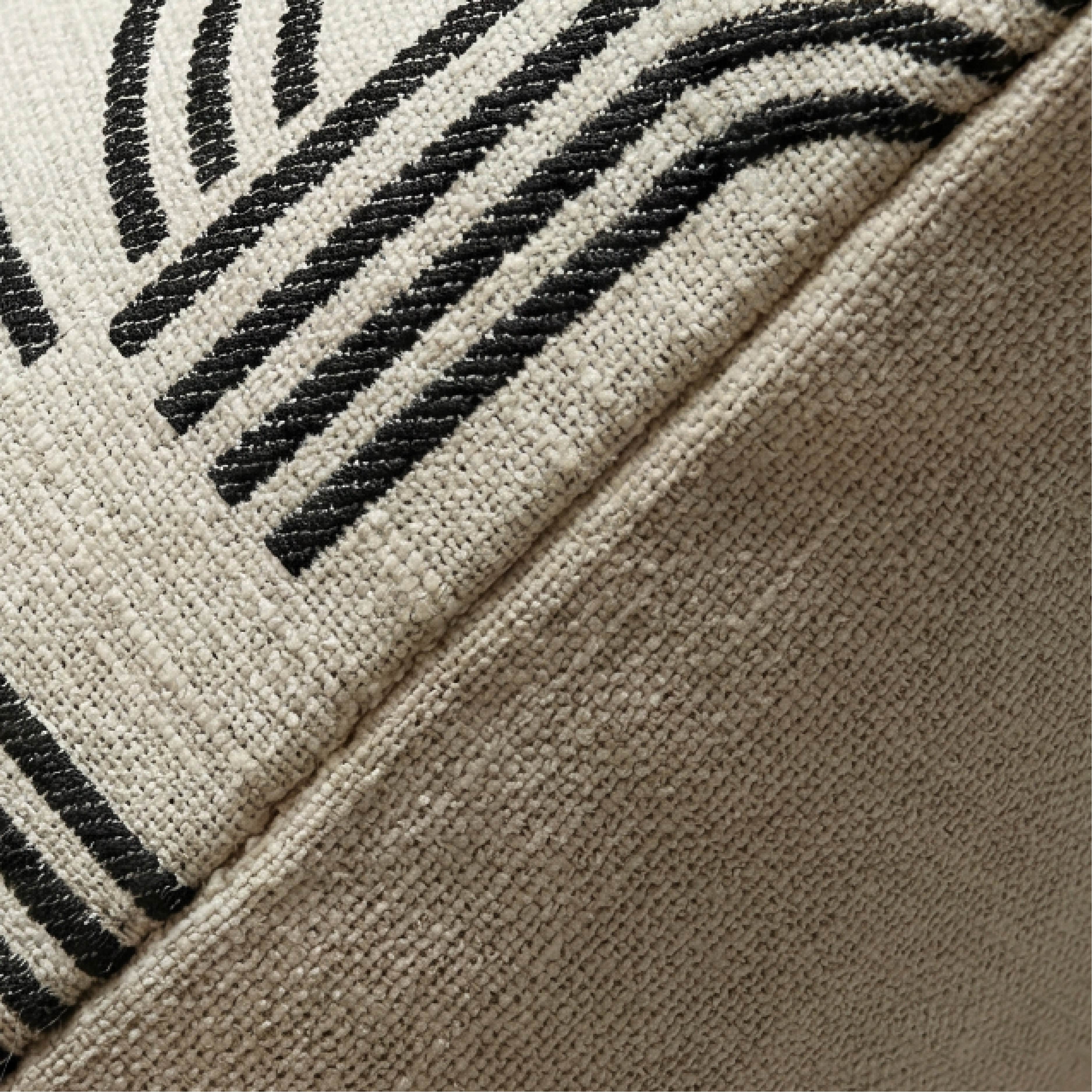 Mainstays Neutral Geometric Decorative Pillow 18" x 18"