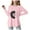 Pink, variant on Ccpelsie Girls' Loose Fit Long Sleeve Tunic Tops, Casual T Shirts for Tween Kids(Pink,13-14 Years)