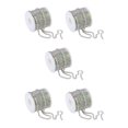 thumbnail image 1 of relayinert Elegant Crystal 10 Yard Rhinestone Close Chain Clear Trim Sewing Craft AB Color 10m 5Set, 1 of 6