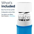 thumbnail image 5 of Blueair Blue Pure 411 Air Purifier for Home 3 Stage with Washable Pre-Filter, Particle, Carbon Filter, Captures Allergens, Viruses, Odors, Smoke, Mold, Dust, Germs, Pets, Smokers, Small Room, 5 of 5