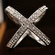 thumbnail image 4 of Cross Brooches X Shape Scarf Buckle Crystal Brooches For Women Hollow Scarves Buckle Brooch Jewelry Clothing Accesories, 4 of 4
