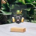 thumbnail image 2 of Best Cane Corso Dad Proud Beer Lover Happy Oktoberfest Acrylic Plaque Sign Ashwood Base Italian Mastiff Dog Lover Gifts Idea Home Desk Decor - 02016, 2 of 5