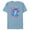 Ocean Blue, variant on Disney Lilo & Stitch 626 Stitch Day Drool Slide June 26 - Short Sleeve Blended T-Shirt for Adults - Customized-Navy Heather