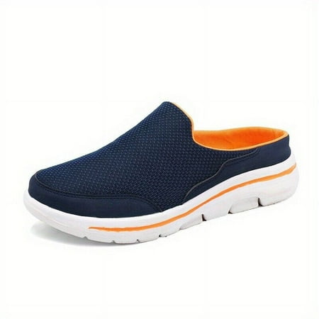 

Men/Women Slip On Mules Light Open Back Shoes Walking Shoes Closed Toe Slides