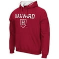 thumbnail image 2 of Men's Colosseum Crimson Harvard Crimson Arch and Logo Pullover Hoodie, 2 of 3