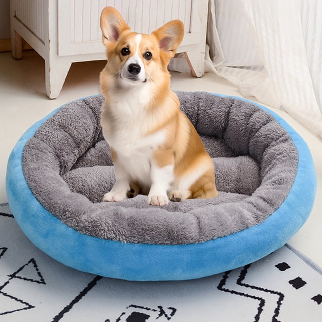 Xihbxyly Caseta para Perros, Acogedora Cama de Invierno para Mascotas, Cojín Cálido y Acogedor, Diseño Fácil de Limpiar, Espacio de Relajación Seguro, Uso En Interiores y Exteriores, Elegante Tapete