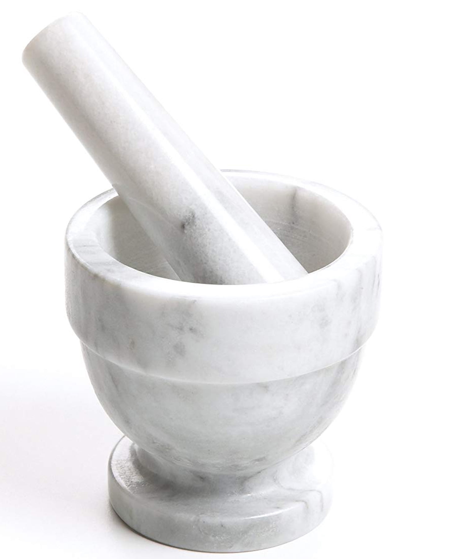 Mortar and Pestle Marble Footed 4" White Walmart Canada
