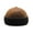 Bronze, variant on Handmade Sheepskin Leather Knit Beanie Cuff Round Bucket Winter Ski Docker Hat