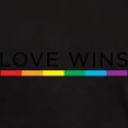 thumbnail image 3 of CafePress - Love Wins T Shirt - Men's Classic Graphic Cotton T-Shirt, 3 of 4