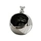 thumbnail image 5 of Caja de almacenamiento con forma de oso, joyero, artesanía, cerámica, decorativa, moderna Plata, 5 of 9