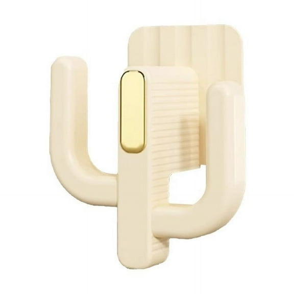 Yooshoverk No Drill Slipper Rack Wall Mount Organizer Hanging Hooks Draining Design Holds Slippers Prevents Wet Floors for Bathroom Storage