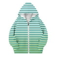 thumbnail image 2 of Girls Lined Hooded Windproof Jacket Lightweight Zip Up Outerwear Coats For Spring Fall Casual Wear, 2 of 4