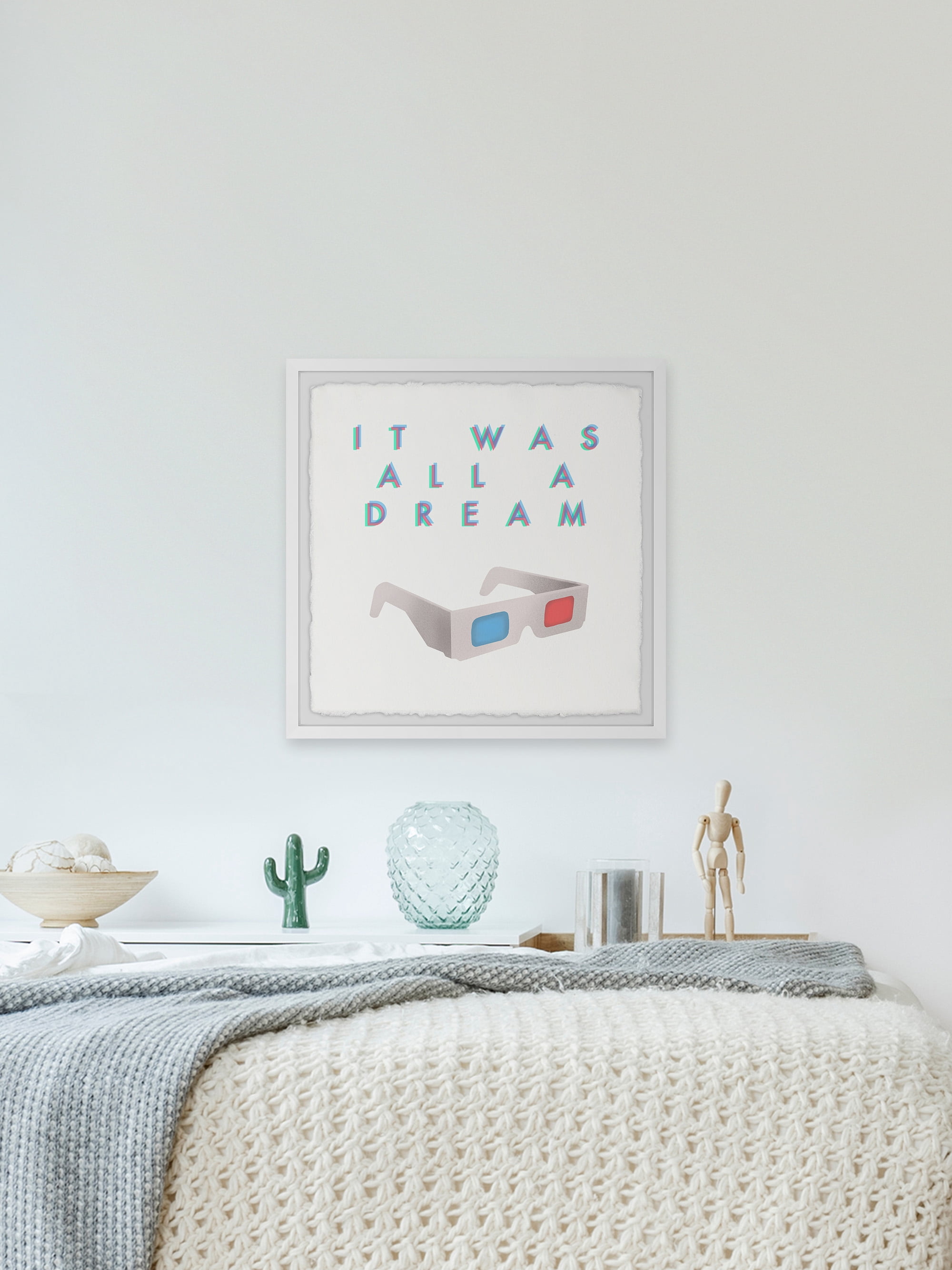Marmont Hill It Was All a Dream II Framed Wall Art