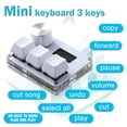 thumbnail image 3 of Rapid Trigger Keyboard with Knob and Screen,Copy Paste,Shotcut Z4X6, 3 of 9