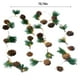 thumbnail image 3 of Xihbxyly Guirnalda de Luces Led Navideñas con Diseño de Piña y Campana, Luz Blanca Cálida, Funciona con Pilas, Ideal para Decoración de Interiores y Exteriores, Ideal para Fiestas Navideñas, 2 M de L, 3 of 6