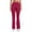 Hot Pink, variant on Prolriy Yoga Pants Women, Women Yoga Pants High Waist Flare Leggings Wide Straight Leg Sports Trousers Flared Trousers with Pocket for Yoga Fitness Women's Pants Hot Pink L
