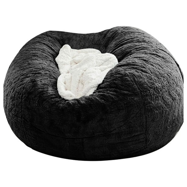 Sillas de la Sala de Estar 1 Cubierta de Sofá de Terciopelo Cómodo Y Suave Redondo Grande, Adecuado para la Sala de Estar, Dormitorio, Decoración Del Hogar de la Oficina, Solo sin Llenar, Tamaño 135cm