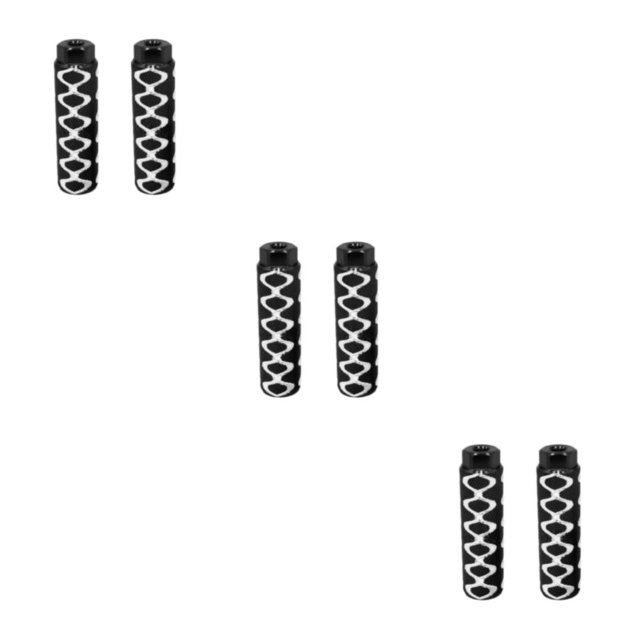 Guardoinrt 2pcs/set Smooth Operation And Precise Fit Bike Pegs For Comfortable Ride black 3Set
