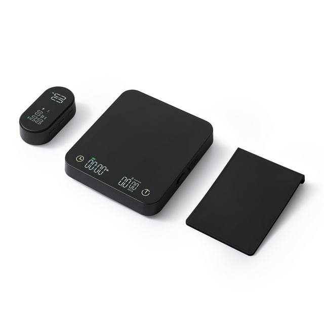 ESCALA DE CAFÉ DIGITAL DIGITAL CON PANTALLA INALÁMBRICA DEL TEMPORIZADOR: Escala de Cocina precisa de 3 kg/0.1g parapresso y Vierte Sobre Café, Escala de Alimentos Recargable