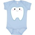 thumbnail image 3 of Inktastic Cute Tooth Boys or Girls Baby Bodysuit, 3 of 5