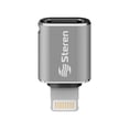 thumbnail image 1 of Adaptador Jack USB C a plug Lightning gris Grande, 1 of 2