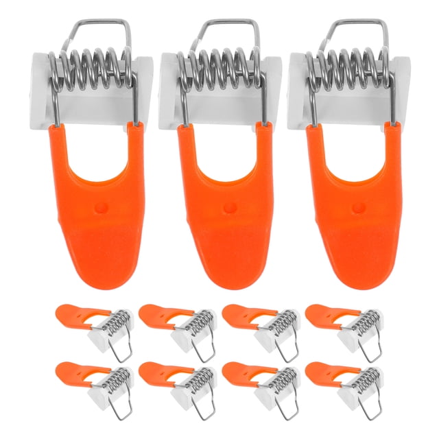 KAKOWELY recessed light accessory 20pcs Recessed Light Accessory Downlight Spring Clamps Securing Clamps For Lamp Recessed Light Spring Clips Light Fixture Recessed Light Spring Clip