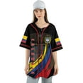 thumbnail image 6 of Personalized Colombia Baseball Jersey Colombian Flag Jersey Colombian Pride Jersey Colombia Shirt Men Women S-5XL (4XL), 6 of 7