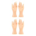 thumbnail image 1 of Decodeary 1Pair Female Mannequin Hand Multifunctional for Ring Finger Props Photograph Beige Height 8.46 Inch 2Set, 1 of 6
