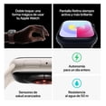 thumbnail image 4 of Reloj Inteligente Apple Watch Serie 9 GPS 45mm Caja Aluminio Plata y Correa Deportiva Azul, 4 of 4
