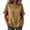 Yellow, variant on Women's Cotton Linen Vacation Elbow Sleeve Shirts Summer Classy Plain Crewneck Casual Blouse Lightweight Loose Trendy Cruise Tees
