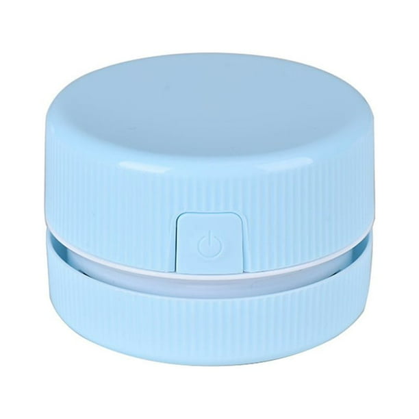 Aspirador de escritorio, limpiador de mesa con ahorro de energía, diseño giratorio de 360º para teclado/asiento/hogar/escuela/oficina, regalo para niños