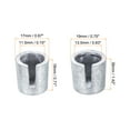 thumbnail image 2 of Uxcell 3Pairs Battery Terminals Post Battery Terminal Spacer Shims Battery Cable Ends Battery Caps Adapters, 2 of 4