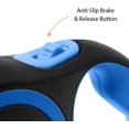 thumbnail image 1 of Correa extensible retráctil para perros (3M, azul) LingWen 8390612182709, 1 of 1