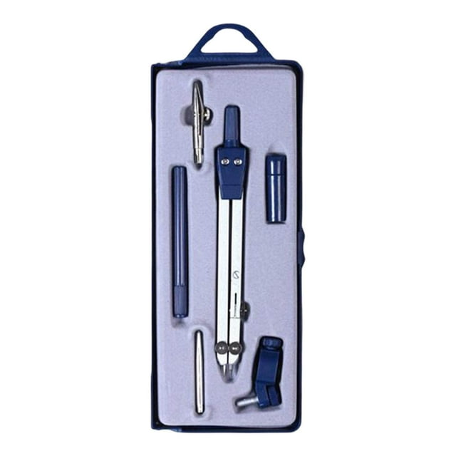 VONKY Geometry Compass with Pencil Holder Professional with Refill for Woodworking