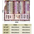 thumbnail image 3 of LHSHID Grandma Birthday Gifts from Grandchildren Blanket Flannel Soft and Comfortable Anti static Bed Sofa Blanket 50x60in, 3 of 5