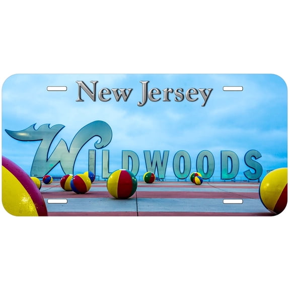Wildwoods NJ TAG01 Novelty Car Auto License Plate