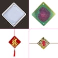 thumbnail image 3 of WINDLAND Resin Molds Square Silicone Pendant Jewelry Casting Molds with Two Hanging Hole, 3 of 10