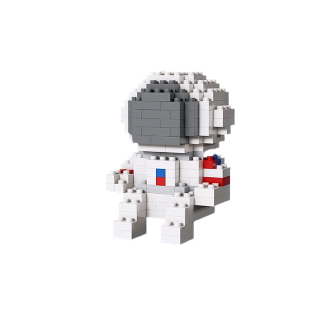 Space Astronaut Planet Series Micro-Diamond Building Blocks Diy Niños Juguetes De Bloques De Construcción Ensamblados Para Niños Scienceny FN007545-05