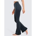 thumbnail image 3 of Pantalones CRZ YOGA Butterluxe de Cintura Alta con Cruz en V Azul Marino, 3 of 7