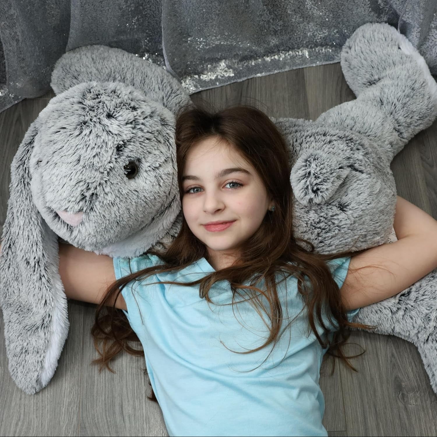 MaoGoLan 31.5" Giant Bunny Stuffed Animal Large Stuffed Bunny Plush Toy