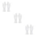 thumbnail image 3 of Decodeary 1Pair Female Mannequin Hand Multifunctional for Ring Finger Props Photograph White Height 8.46 Inch 3Set, 3 of 6