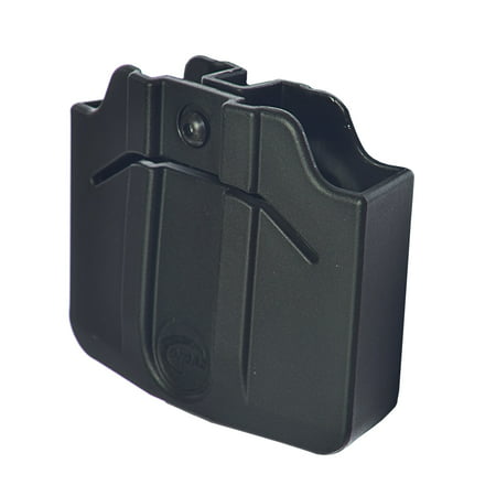 Orpaz Magazine Belt Holster Holds Two Double Stack 9mm METAL Mags Adjustable