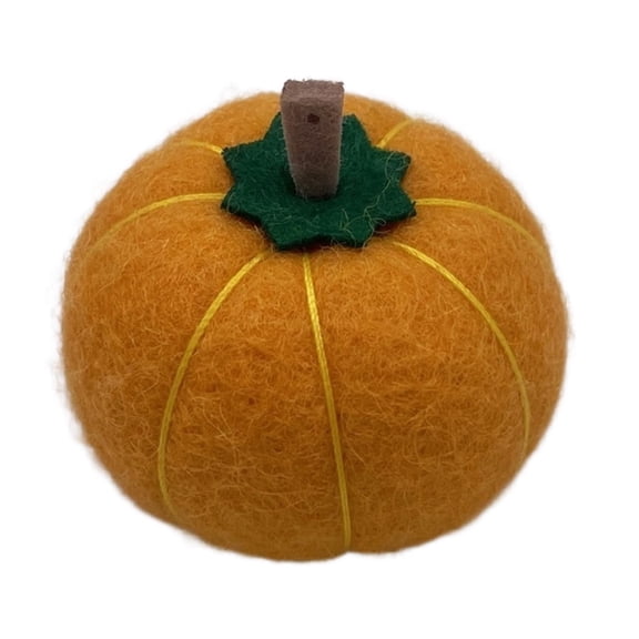 CSSJKYJ Thanksgiving Mini Felt Pumpkins Ornaments Decorations | Fall Pumpkin Gift, Wool Felt Miniature Fabric Pumpkins, Autumn Hanging Farmhouse Tree Crafts, Harvest Party Table Decoration
