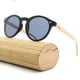 thumbnail image 1 of 1 Par de Anteojos con Patas de de Bambú, Gafas de terre de Retro para Hombres Y Mujeres - Negro Salvador Gafas de sol de madera, 1 of 9