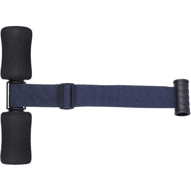 1 correa nórdica para rizos de isquiotibiales, barra para sentarse, soporte para ejercicios de piso de aspiración, correa ajustable para rizos de isquiotibiales con barra de tobillo acolchada, abdominales para equipo ZefeiWu 1327533518208